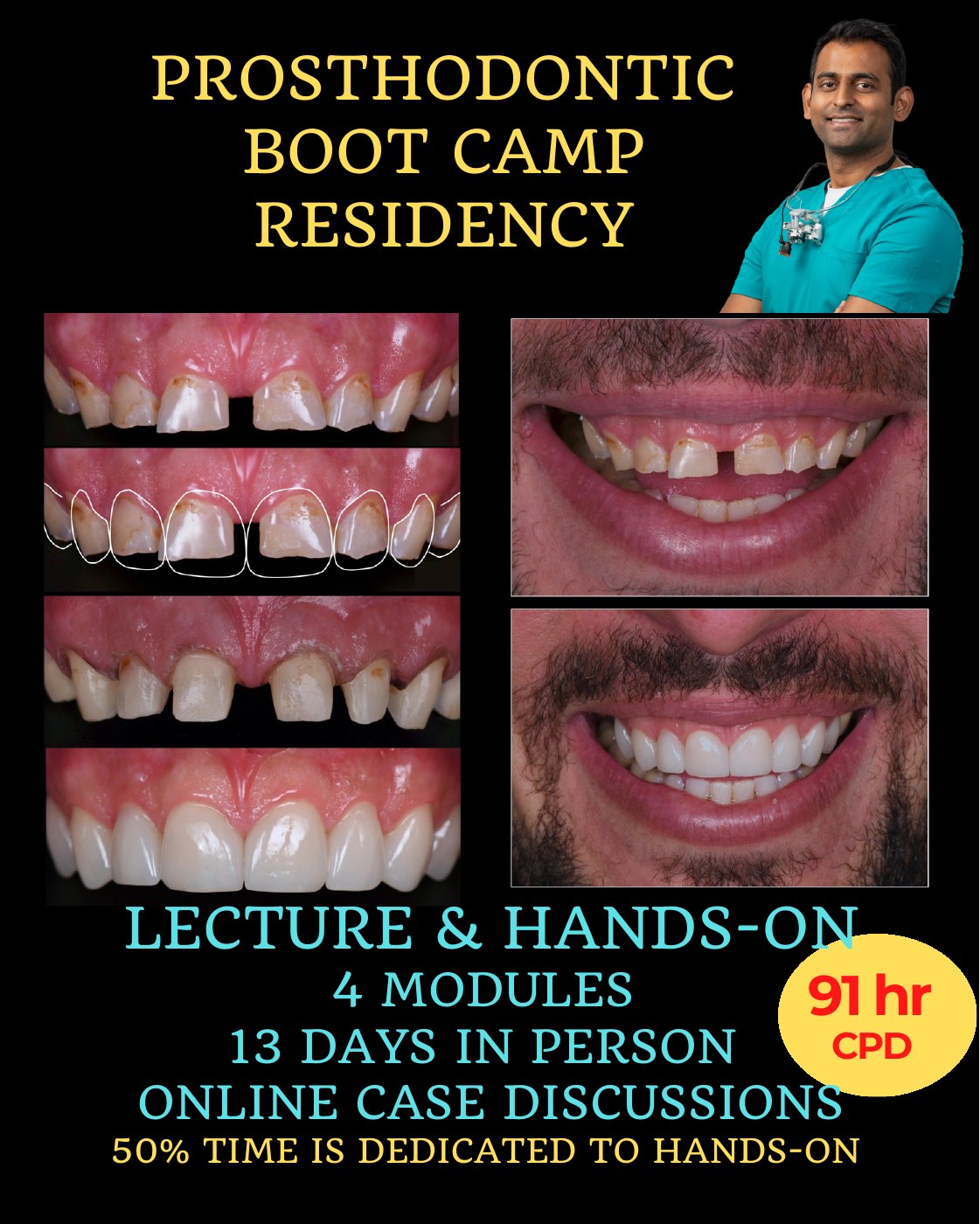 First page of the Residency — Modules 1 & 2 course poster
